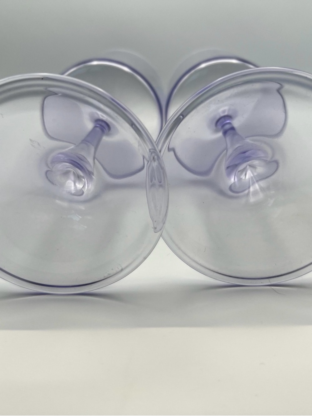 Anthropologie Morgan Wine Glasses, Set of 2 Purple Violet - Picture 6 of 14
